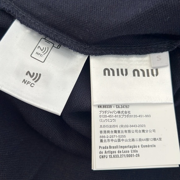 miu miu long-sleeved polo shirt - Picture 13 of 16